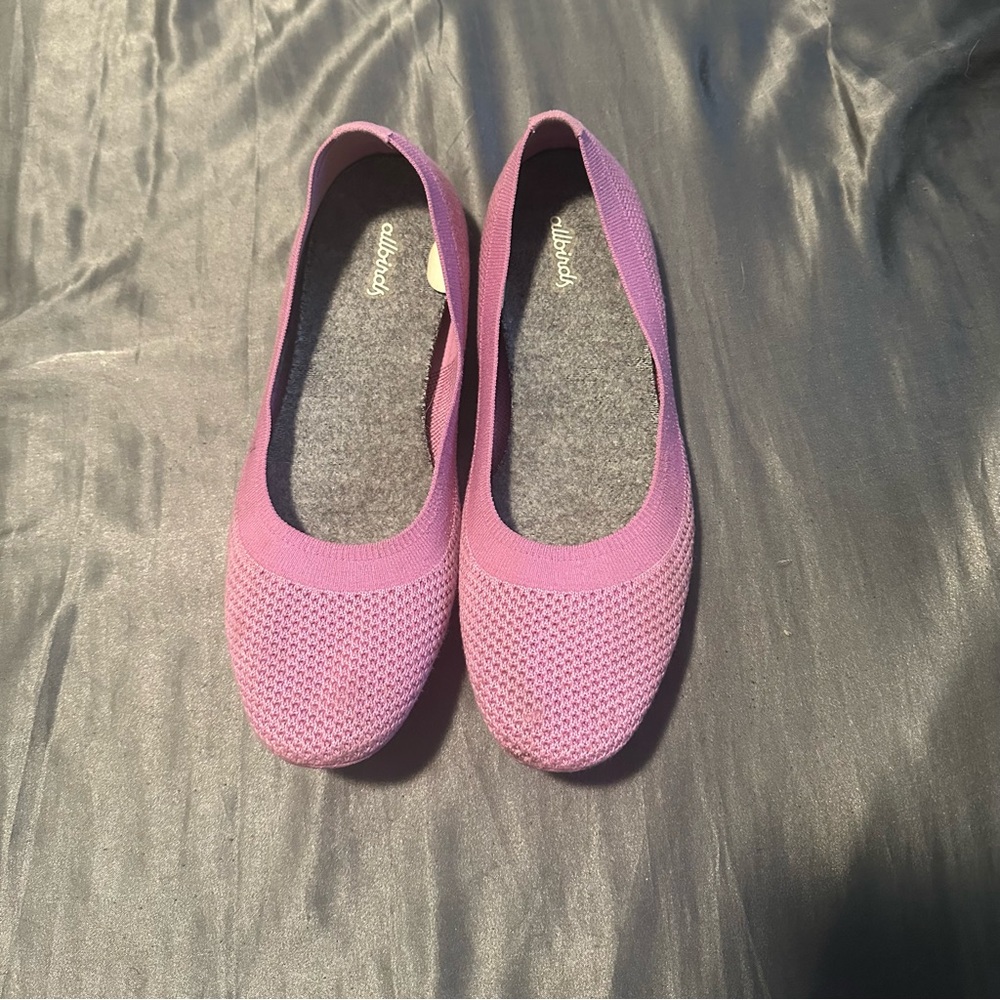 Allbirds Pink Flats Comfortable Slip-On Loafers 9.5